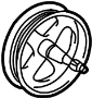View Power Steering Pump Pulley Full-Sized Product Image 1 of 6