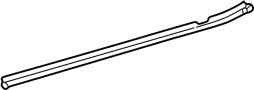 View Door Window Belt Weatherstrip (Rear) Full-Sized Product Image 1 of 2