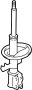 View Suspension Strut (Right, Rear) Full-Sized Product Image 1 of 2