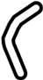 View Engine Coolant Hose Full-Sized Product Image 1 of 4