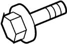 View Engine Water Pump Bolt Full-Sized Product Image 1 of 2