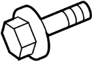 View Engine Water Pump Bolt Full-Sized Product Image 1 of 2