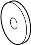 View CAP, ALTERNATOR PULLEY Full-Sized Product Image 1 of 3