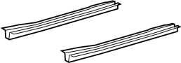 View Floor Side Rail Reinforcement (Front, Rear) Full-Sized Product Image 1 of 3