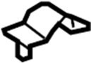 Image of SUPPORT, FUEL TANK FILLER PIPE, NO.2. CALIFORNIA SPEC image