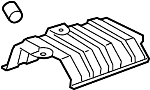 View Floor Pan Heat Shield (Rear) Full-Sized Product Image 1 of 8