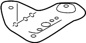 View Brace. Plate. (Front, Rear) Full-Sized Product Image 1 of 2