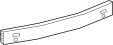 View Bumper Impact Bar (Rear) Full-Sized Product Image 1 of 5