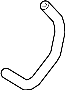 View Automatic Transmission Oil Cooler Hose Full-Sized Product Image 1 of 5