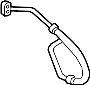 View A/C Refrigerant Discharge Hose Full-Sized Product Image 1 of 2