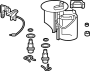 View Fuel. Pump. and Sender Assembly. Electric. TUBE ASSEMBLY, SUCT.  Full-Sized Product Image 1 of 4