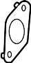 View Engine Coolant Outlet Gasket Full-Sized Product Image 1 of 2