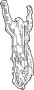 Image of Engine Timing Cover (Rear, Upper) image for your 2009 Toyota Corolla   