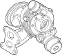 Image of Exhaust Manifold. Turbocharger SUB - ASS. A complete turbocharger. image for your 2010 Toyota Tundra  Platinum Crew Cab Pickup Fleetside 