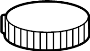 View Brake Master Cylinder Reservoir Cap Full-Sized Product Image 1 of 2