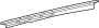 View RAIL, ROOF SIDE, OUTER.  Full-Sized Product Image