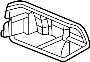 View Quarter Panel Air Vent Grille Full-Sized Product Image 1 of 2