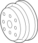 View Engine Water Pump Pulley Full-Sized Product Image