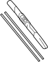 View Windshield Wiper Blade (Right, Front) Full-Sized Product Image 1 of 3