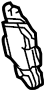 View Parking Brake Lever Full-Sized Product Image