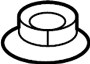 Image of Nut. (Lower). A solid metal or plastic. image for your 2023 Toyota Tundra 3.4L i-Force Max V6 FULL HYBRID EV-GAS (FHEV) A/T 4WD 1794 Edition Crew Cab Pickup Fleetside 