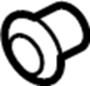 Image of CAP, BLEEDER PLUG. CYLINDER CAP. Included with: Cylinder. image for your 2006 Toyota Camry   