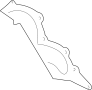 View Engine Water Pump Gasket Full-Sized Product Image