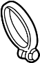 Image of Clamp. (Lower). A part which fits around. image for your 2017 Toyota Prius v  Five Wagon 