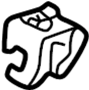 View Hood Release Handle Full-Sized Product Image 1 of 7