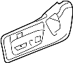View Seat Trim Panel (Front, Lower) Full-Sized Product Image 1 of 2