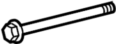 View Suspension Control Arm Bolt (Front, Rear, Upper, Lower) Full-Sized Product Image