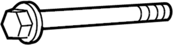 View Suspension Stabilizer Bar Link Bolt Full-Sized Product Image