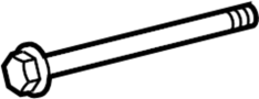 View Suspension Control Arm Bolt (Front, Rear, Upper, Lower) Full-Sized Product Image