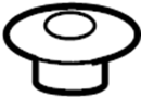 View Nut. Arm. Control. Castle. (Front, Upper, Lower) Full-Sized Product Image 1 of 2
