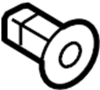 View Grommet. Retainer. Nut. Bumper. (Rear, Upper, Lower) Full-Sized Product Image