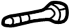 View Suspension Control Arm Bolt (Rear, Upper, Lower) Full-Sized Product Image 1 of 4