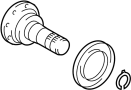 Image of Drive Axle Shaft image for your 2013 TOYOTA SIENNA