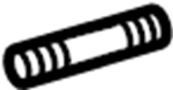 View BOLT, STUD Full-Sized Product Image 1 of 2