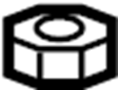 View Nut. Arm. Castle. Control. Ball. (Front, Upper, Lower) Full-Sized Product Image