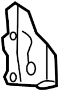 View Radiator Support Panel Reinforcement (Front, Upper, Lower) Full-Sized Product Image 1 of 2