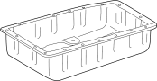 View PAN SUB - ASSEMBLY, Transmission. PAN, OIL.  Full-Sized Product Image 1 of 4