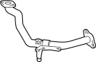 Image of Exhaust Gas Recirculation (EGR) Tube image for your 2014 Toyota Prius Plug-In   