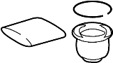 View Suspension Ball Joint Boot (Upper) Full-Sized Product Image 1 of 4