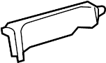 View Seat Track Cover (Rear) Full-Sized Product Image 1 of 3