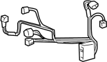 View Headlight Wiring Harness Full-Sized Product Image