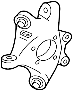View Knuckle. Carrier SUB - Assembly. Carrier, Axle. Steering. Suspension. (Rear) Full-Sized Product Image