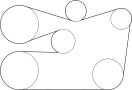 View Serpentine Belt Full-Sized Product Image
