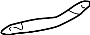 View Suspension Subframe Crossmember Brace (Rear, Lower) Full-Sized Product Image 1 of 5