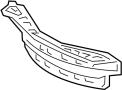 View Floor Pan Crossmember (Front, Rear, Upper, Lower) Full-Sized Product Image 1 of 3