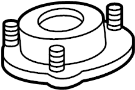 View Suspension Strut Mount (Front, Upper) Full-Sized Product Image 1 of 4